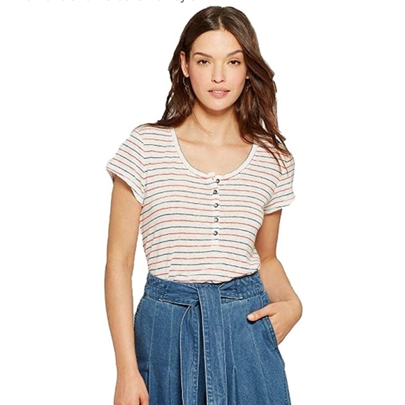 Universal Thread Tops - SOLD UNIVERSAL THREAD STRIPED TOP SIZE XL